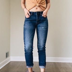 American Eagle Dark Wash Boyfriend Jeans